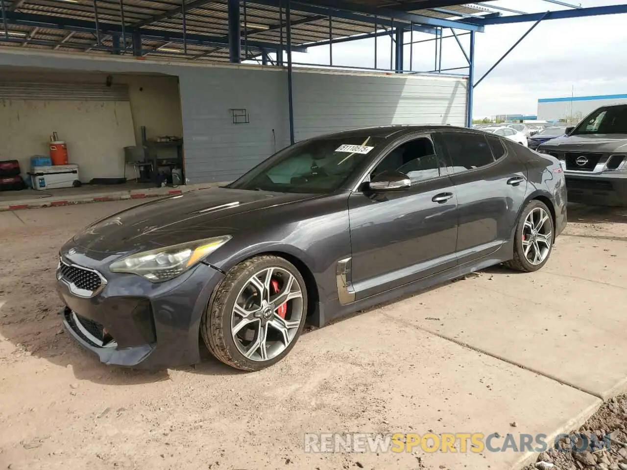 1 fotografías del automóvil dañado KNAE35LC5K6046467 KIA STINGER 2019