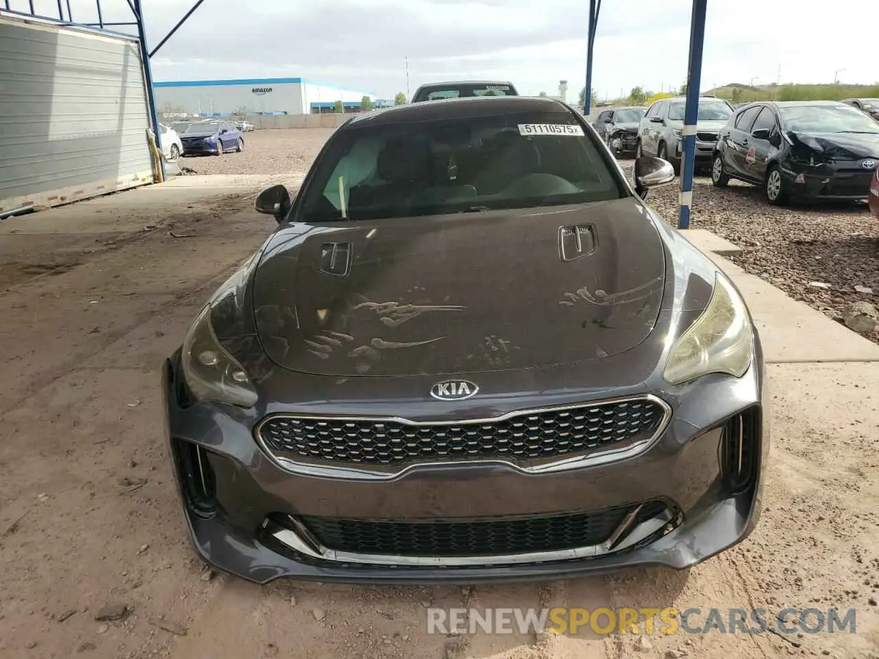 5 fotografías del automóvil dañado KNAE35LC5K6046467 KIA STINGER 2019