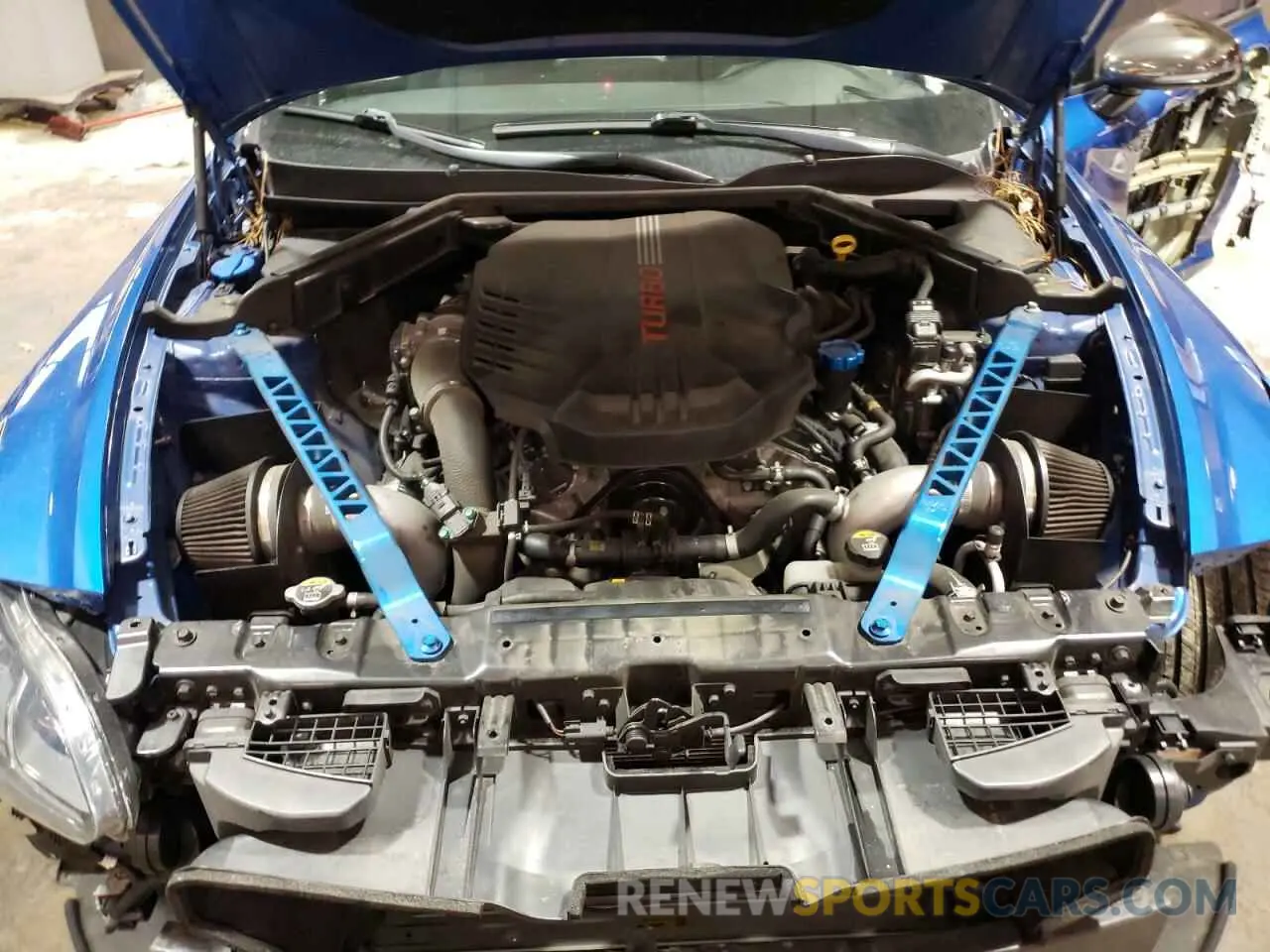 11 fotografías del automóvil dañado KNAE35LC6K6051077 KIA STINGER 2019