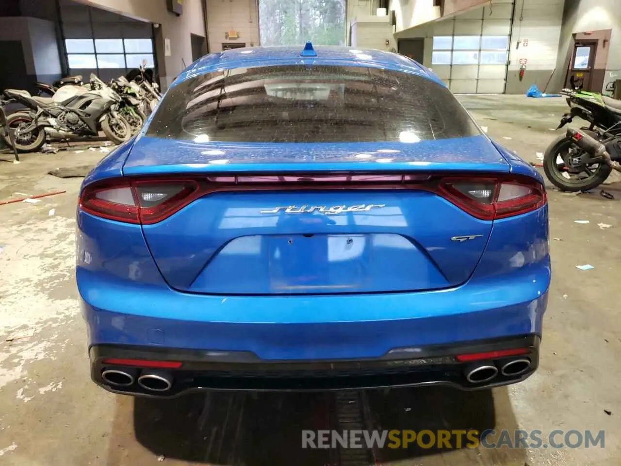 6 fotografías del automóvil dañado KNAE35LC6K6051077 KIA STINGER 2019