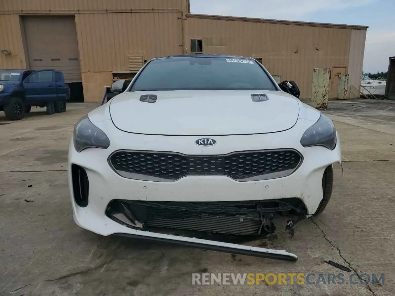5 fotografías del automóvil dañado KNAE55LC5K6064817 KIA STINGER 2019