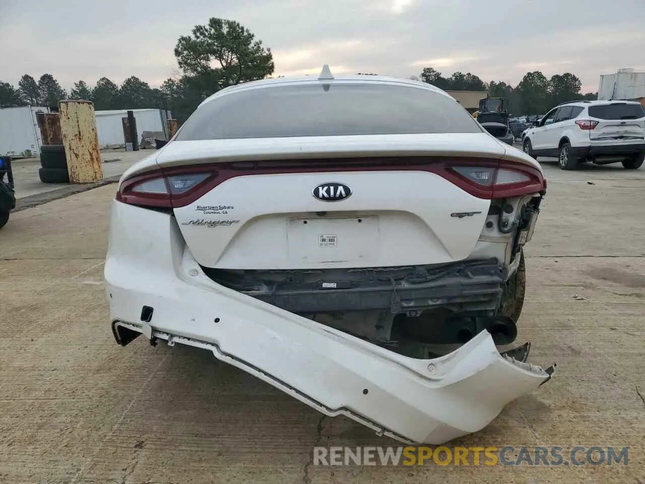 6 fotografías del automóvil dañado KNAE55LC5K6064817 KIA STINGER 2019