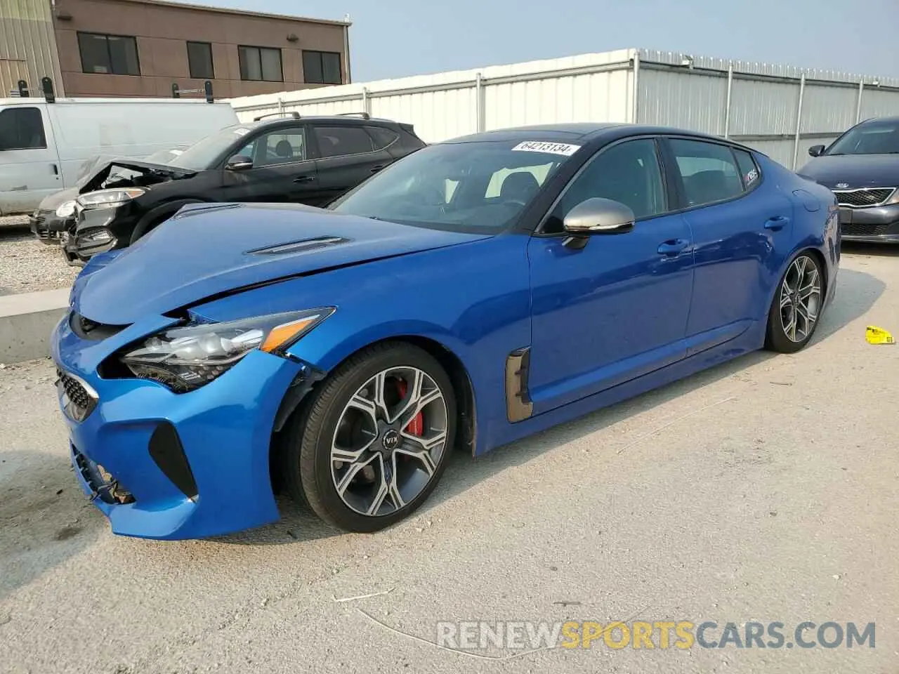 1 fotografías del automóvil dañado KNAE55LC9K6049267 KIA STINGER 2019
