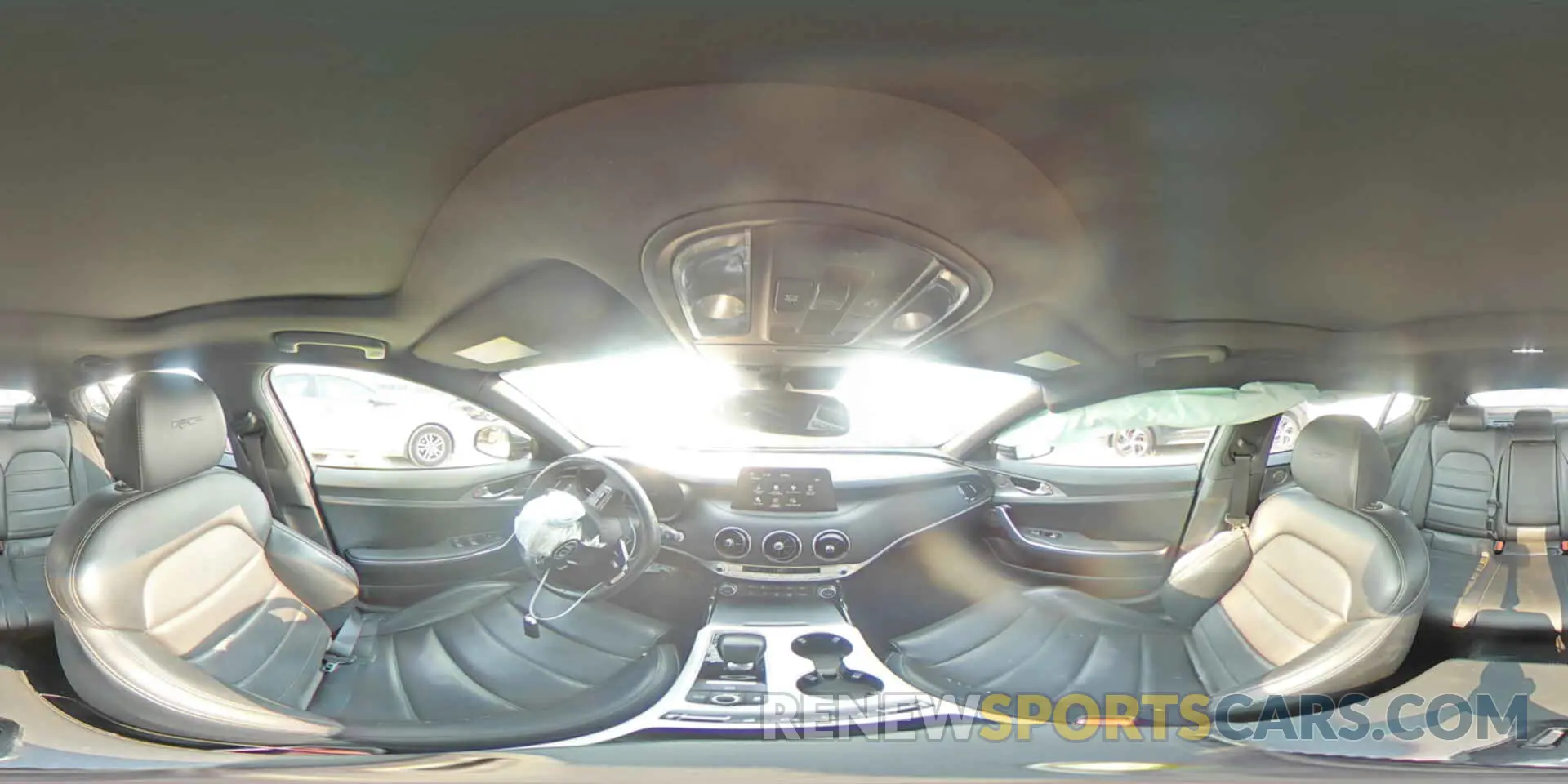 13 fotografías del automóvil dañado KNAE55LC9K6049267 KIA STINGER 2019