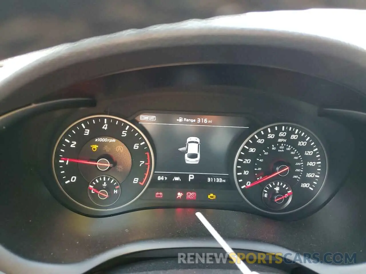 9 fotografías del automóvil dañado KNAE55LC9K6049267 KIA STINGER 2019