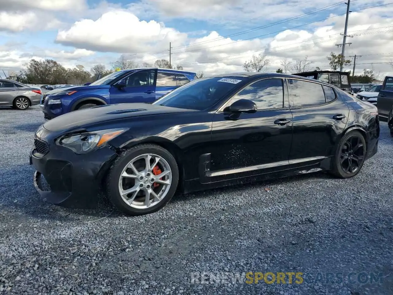 1 fotografías del automóvil dañado KNAE15LA0L6078149 KIA STINGER 2020
