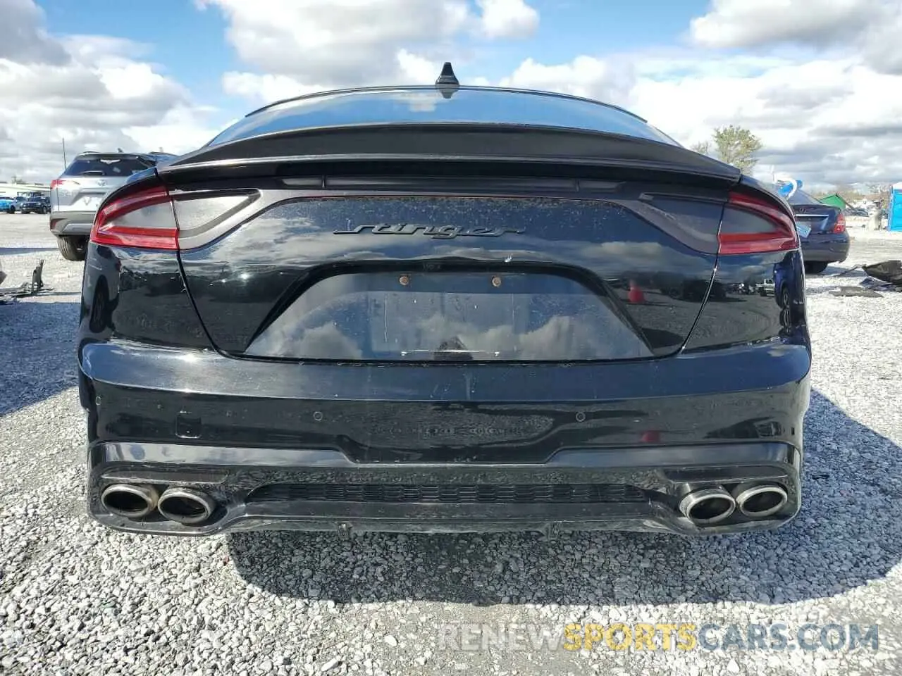 6 fotografías del automóvil dañado KNAE15LA0L6078149 KIA STINGER 2020