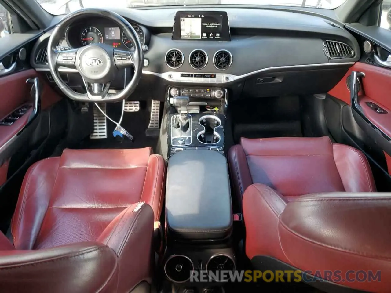 8 fotografías del automóvil dañado KNAE15LA0L6078149 KIA STINGER 2020