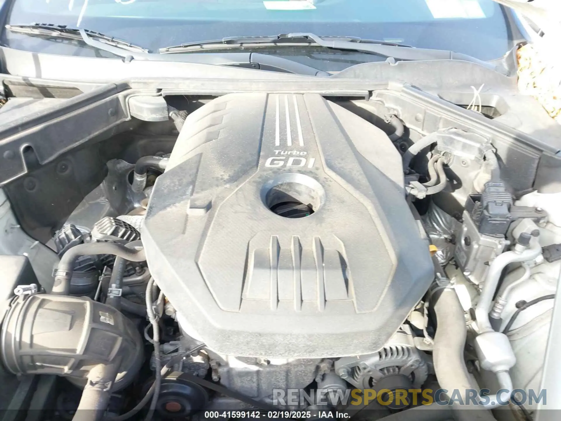 10 fotografías del automóvil dañado KNAE15LA0L6081066 KIA STINGER 2020