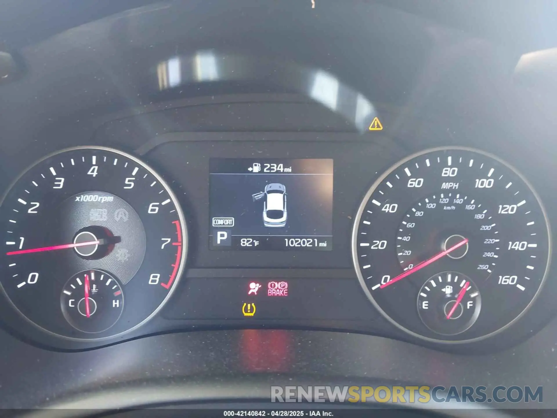 7 fotografías del automóvil dañado KNAE15LA4L6084309 KIA STINGER 2020