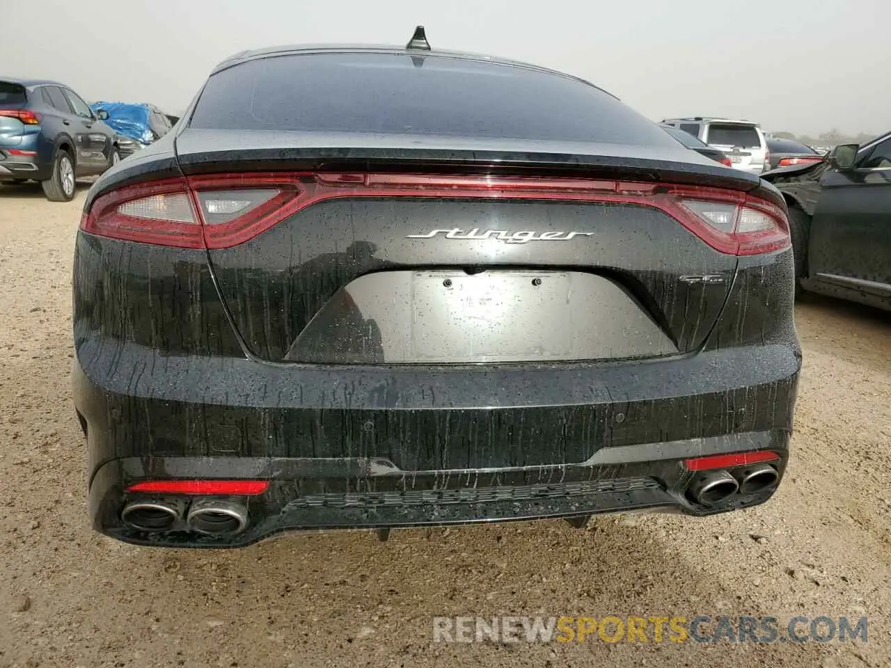 6 fotografías del automóvil dañado KNAE15LA6L6086949 KIA STINGER 2020