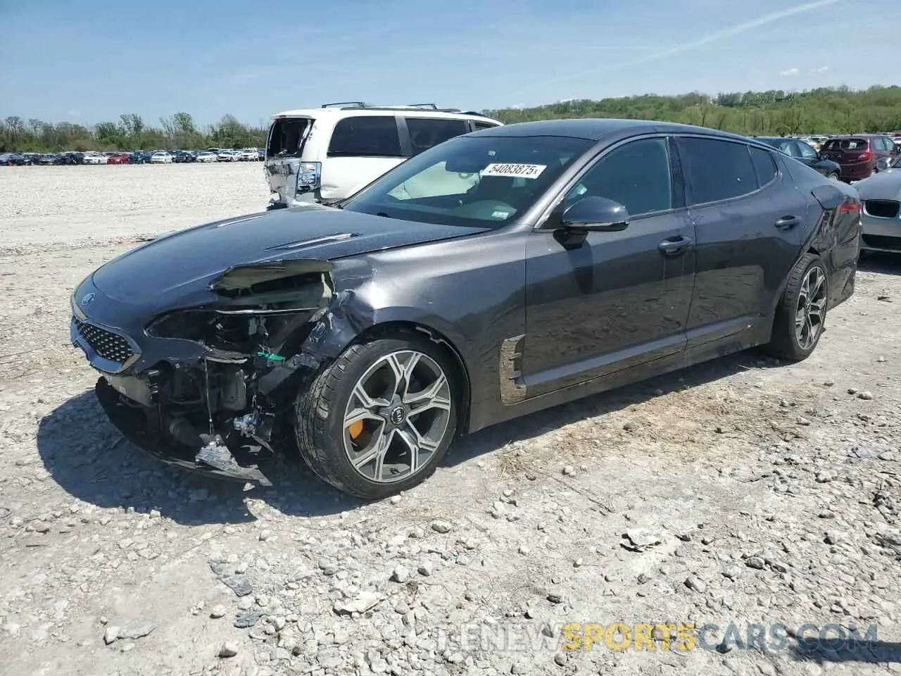 1 fotografías del automóvil dañado KNAE15LA7L6077211 KIA STINGER 2020
