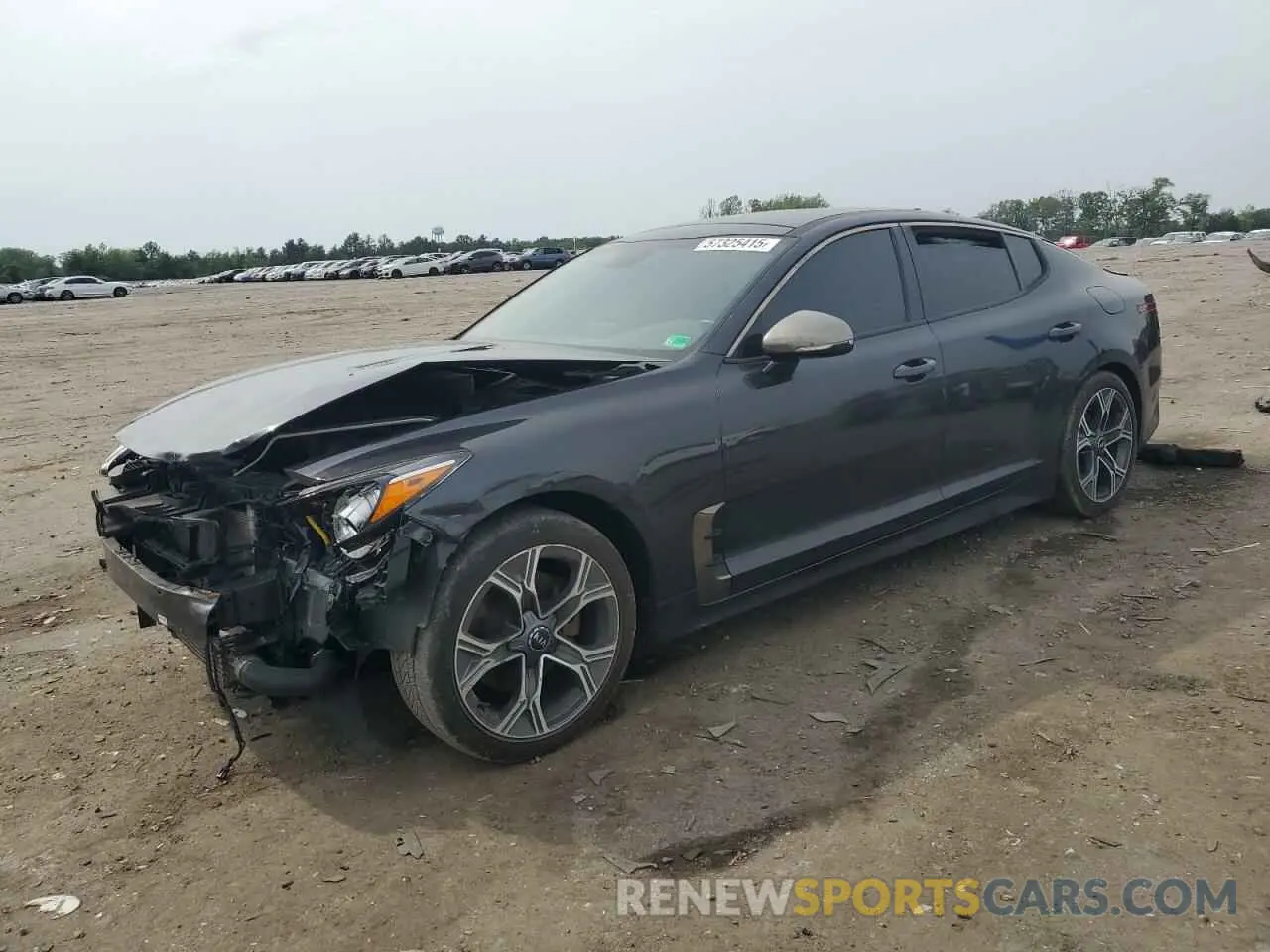 1 fotografías del automóvil dañado KNAE15LA8L6079484 KIA STINGER 2020