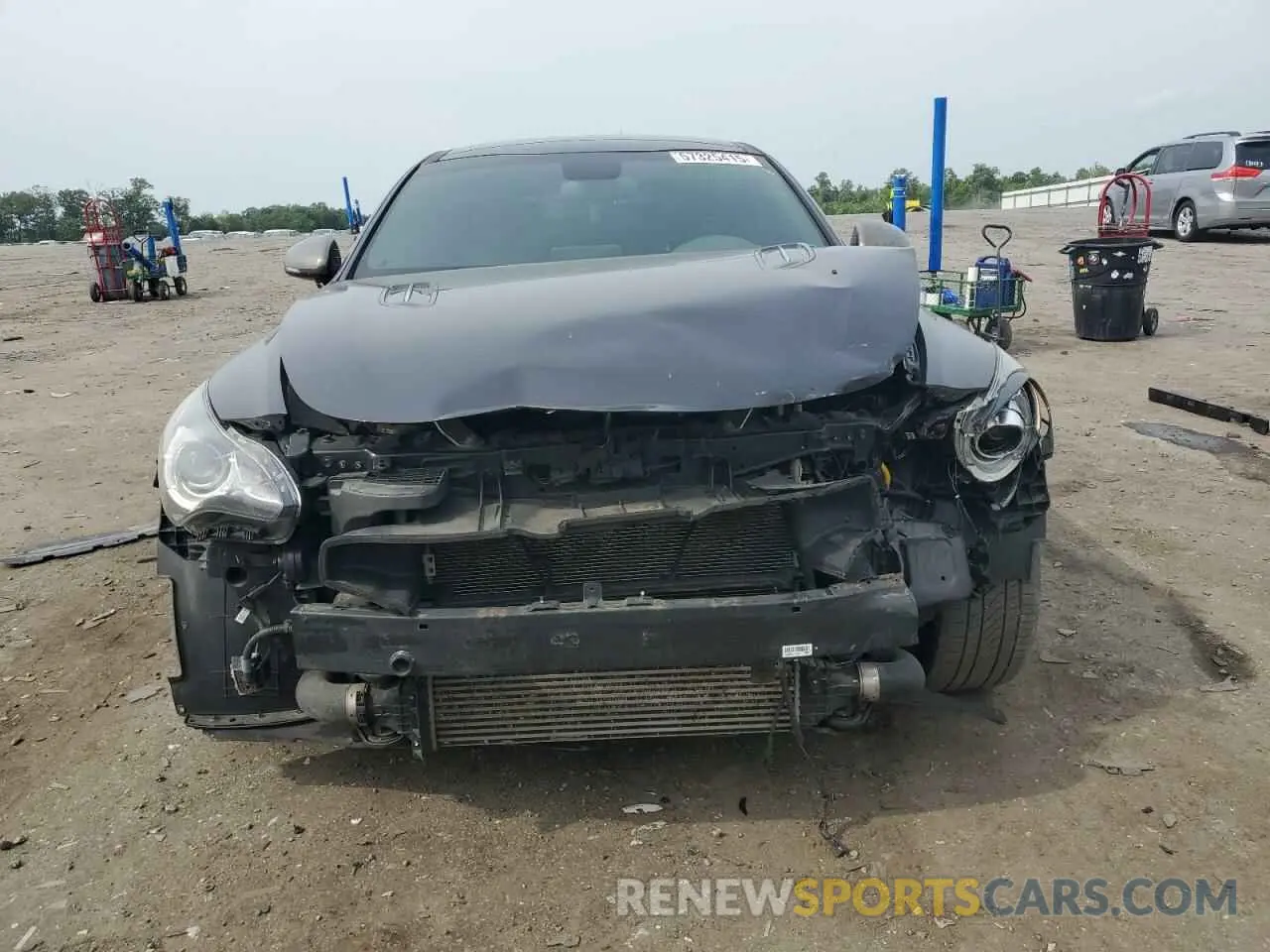 5 fotografías del automóvil dañado KNAE15LA8L6079484 KIA STINGER 2020