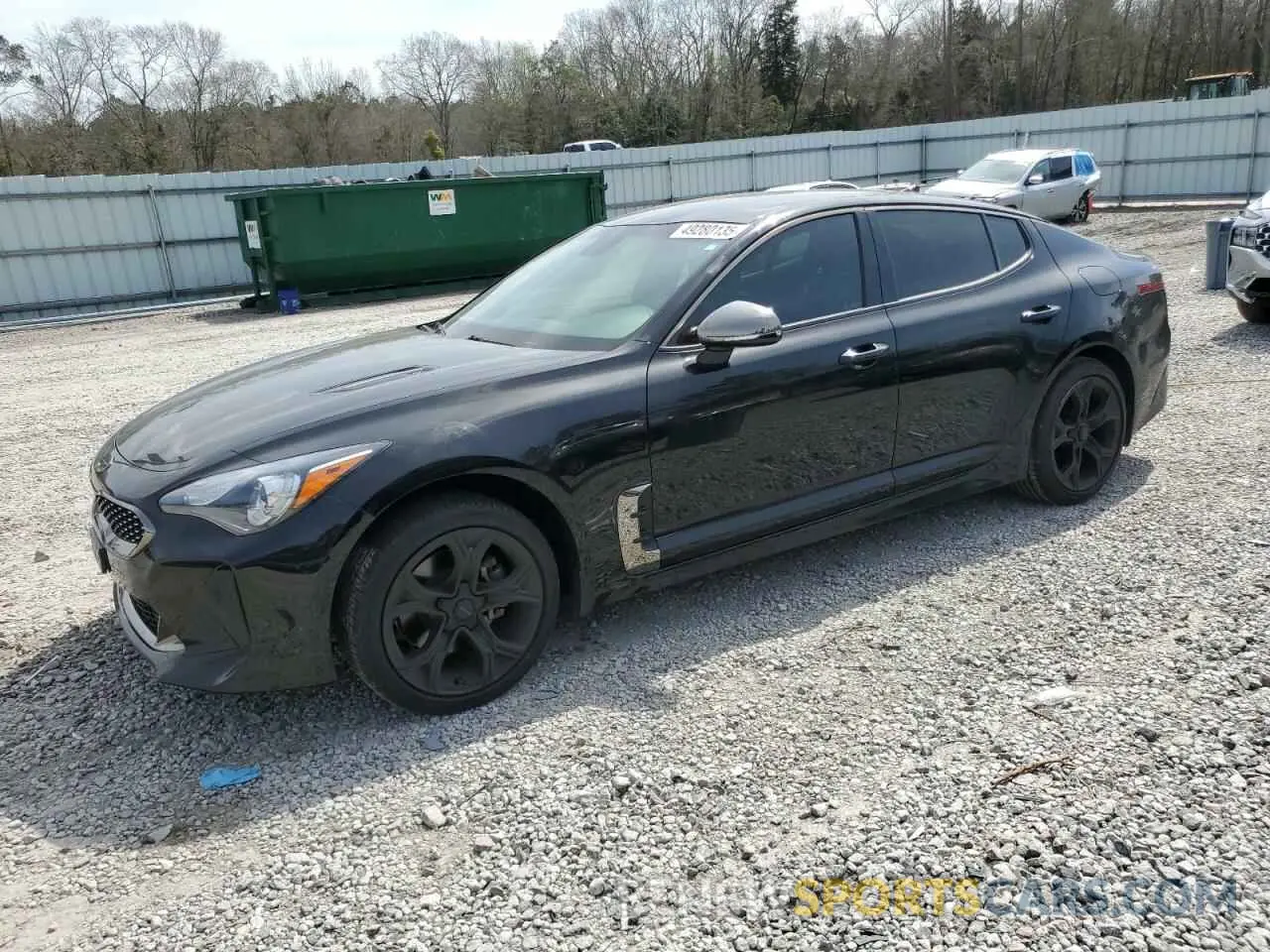 1 fotografías del automóvil dañado KNAE15LA9L6072317 KIA STINGER 2020