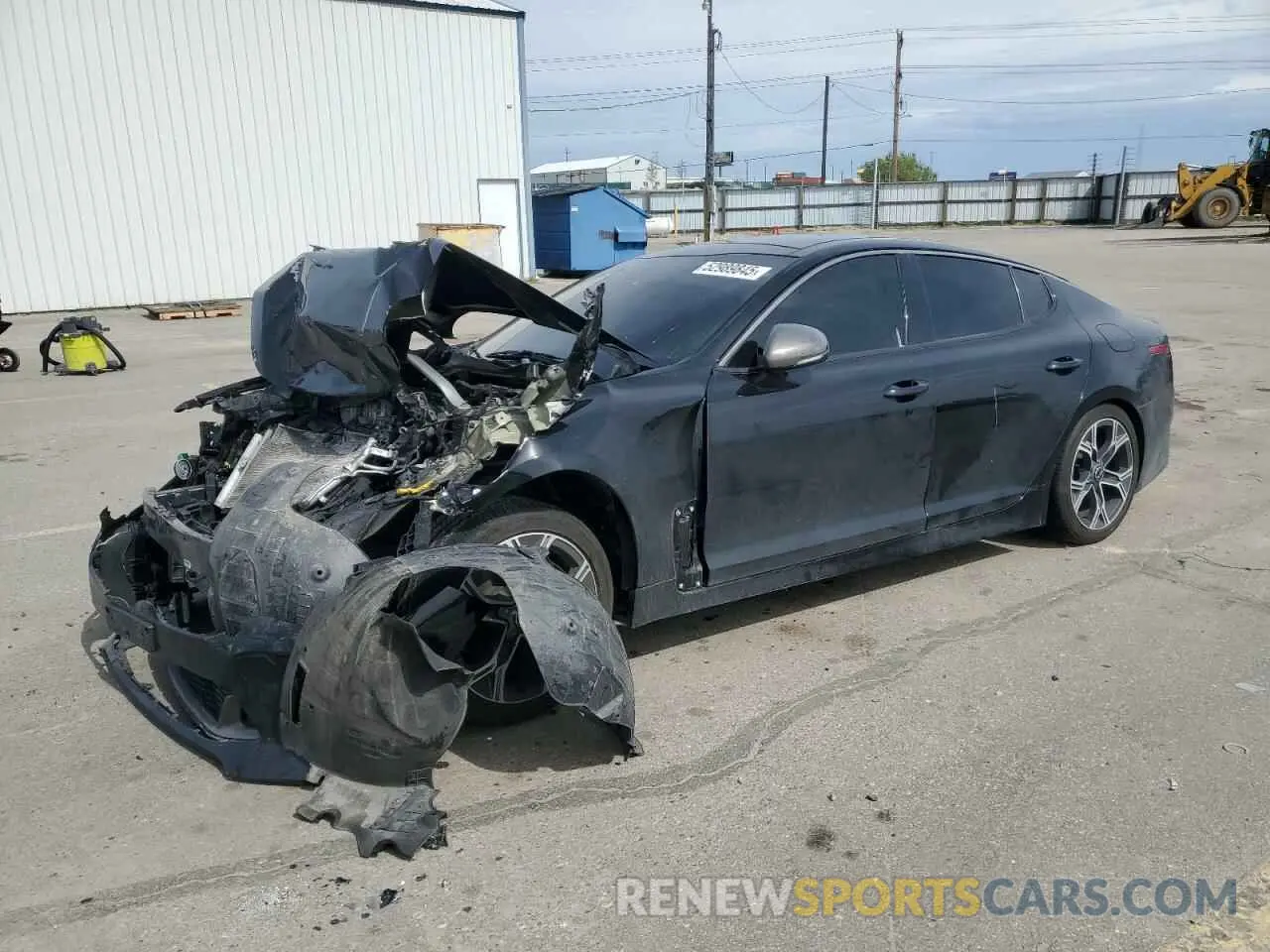 1 fotografías del automóvil dañado KNAE15LAXL6076182 KIA STINGER 2020