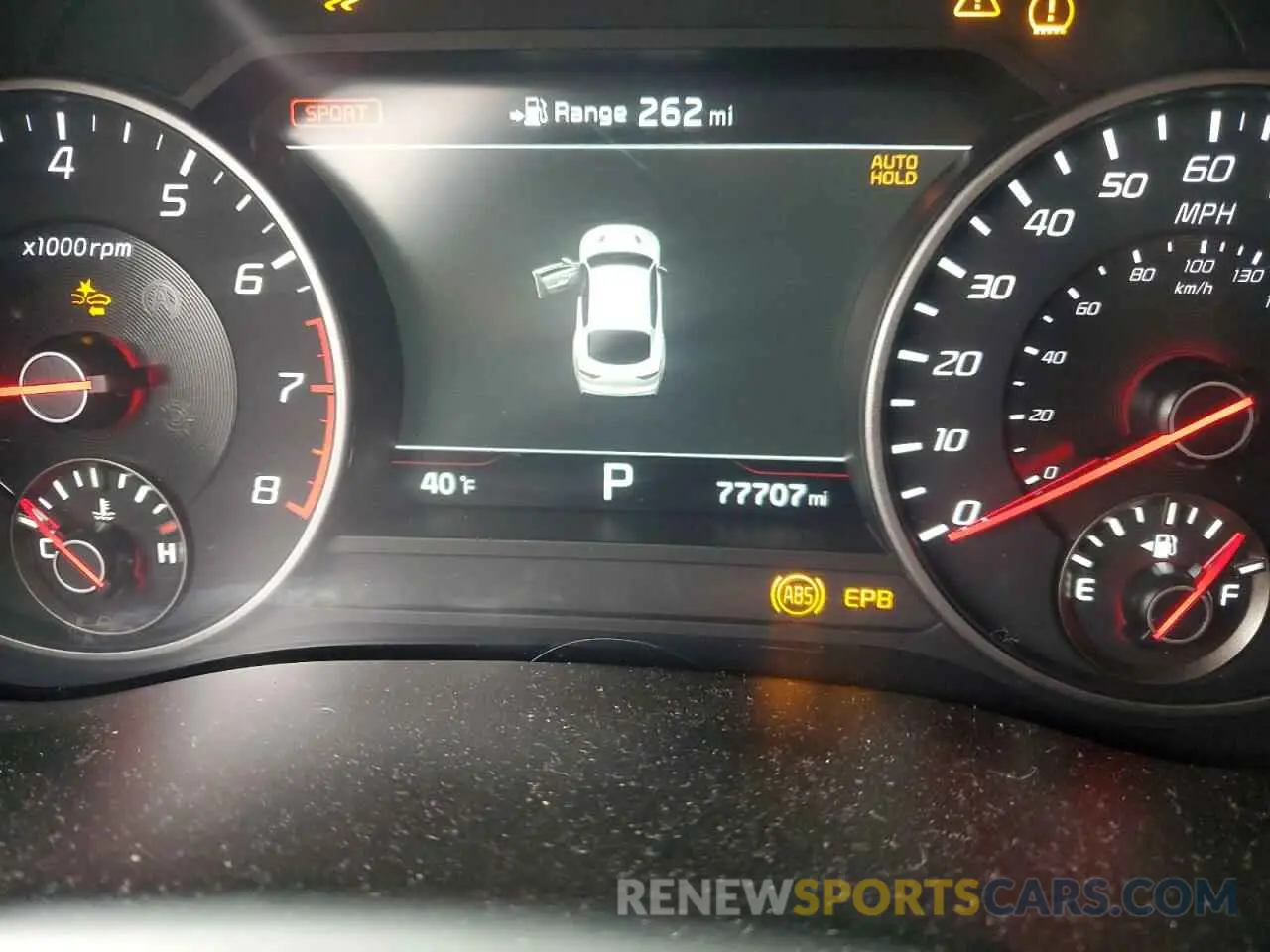 9 fotografías del automóvil dañado KNAE45LC3L6084620 KIA STINGER 2020