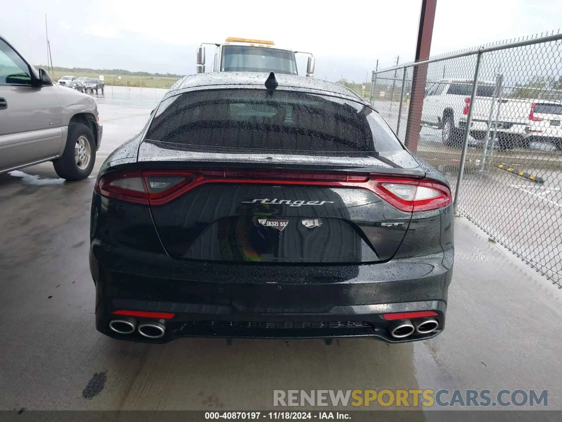 16 fotografías del automóvil dañado KNAE45LC5L6075904 KIA STINGER 2020