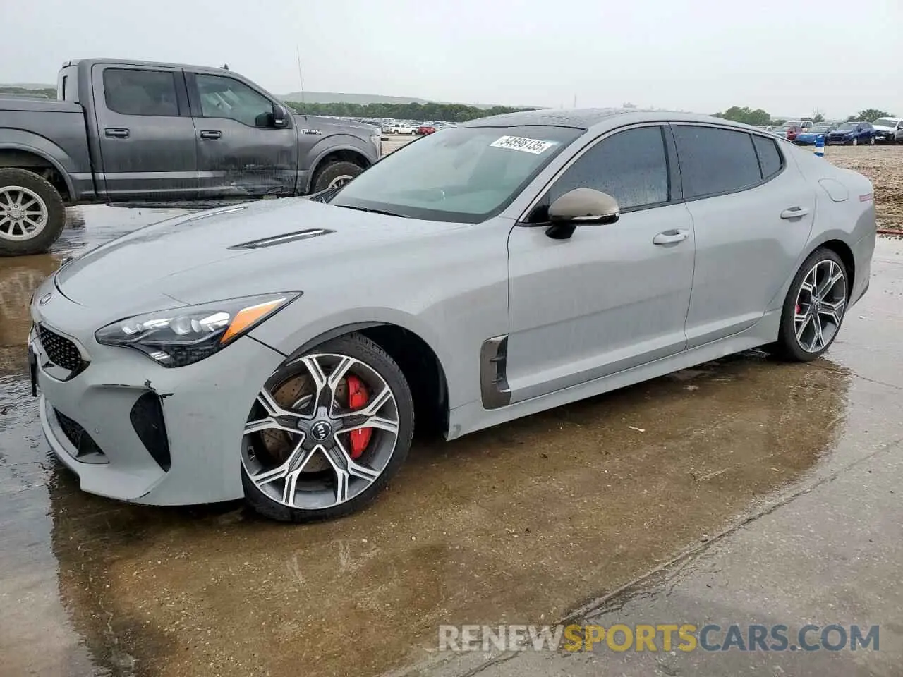 1 fotografías del automóvil dañado KNAE45LC8L6080207 KIA STINGER 2020