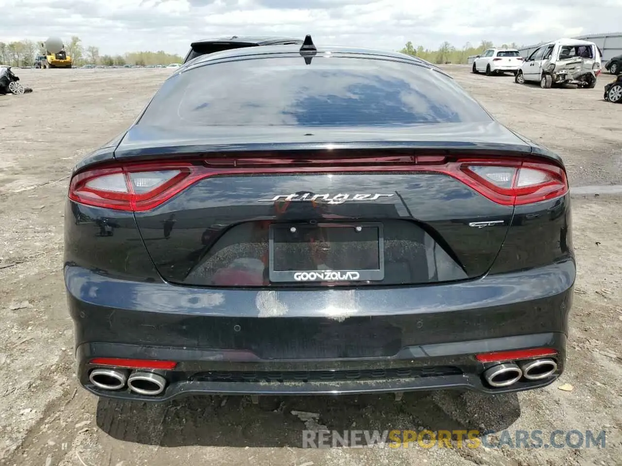 6 fotografías del automóvil dañado KNAE45LC8L6081602 KIA STINGER 2020