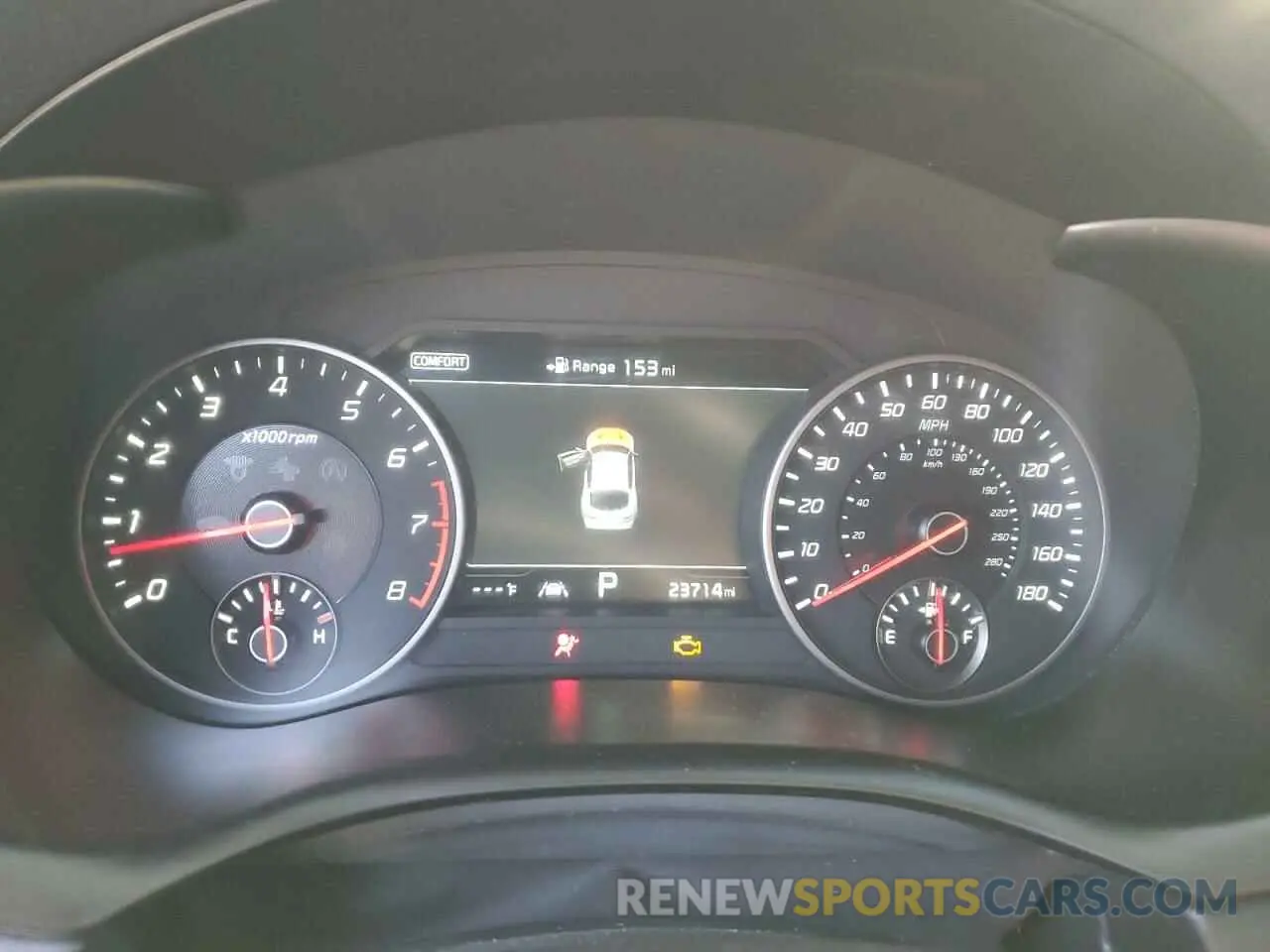 9 fotografías del automóvil dañado KNAE55LC7L6071883 KIA STINGER 2020