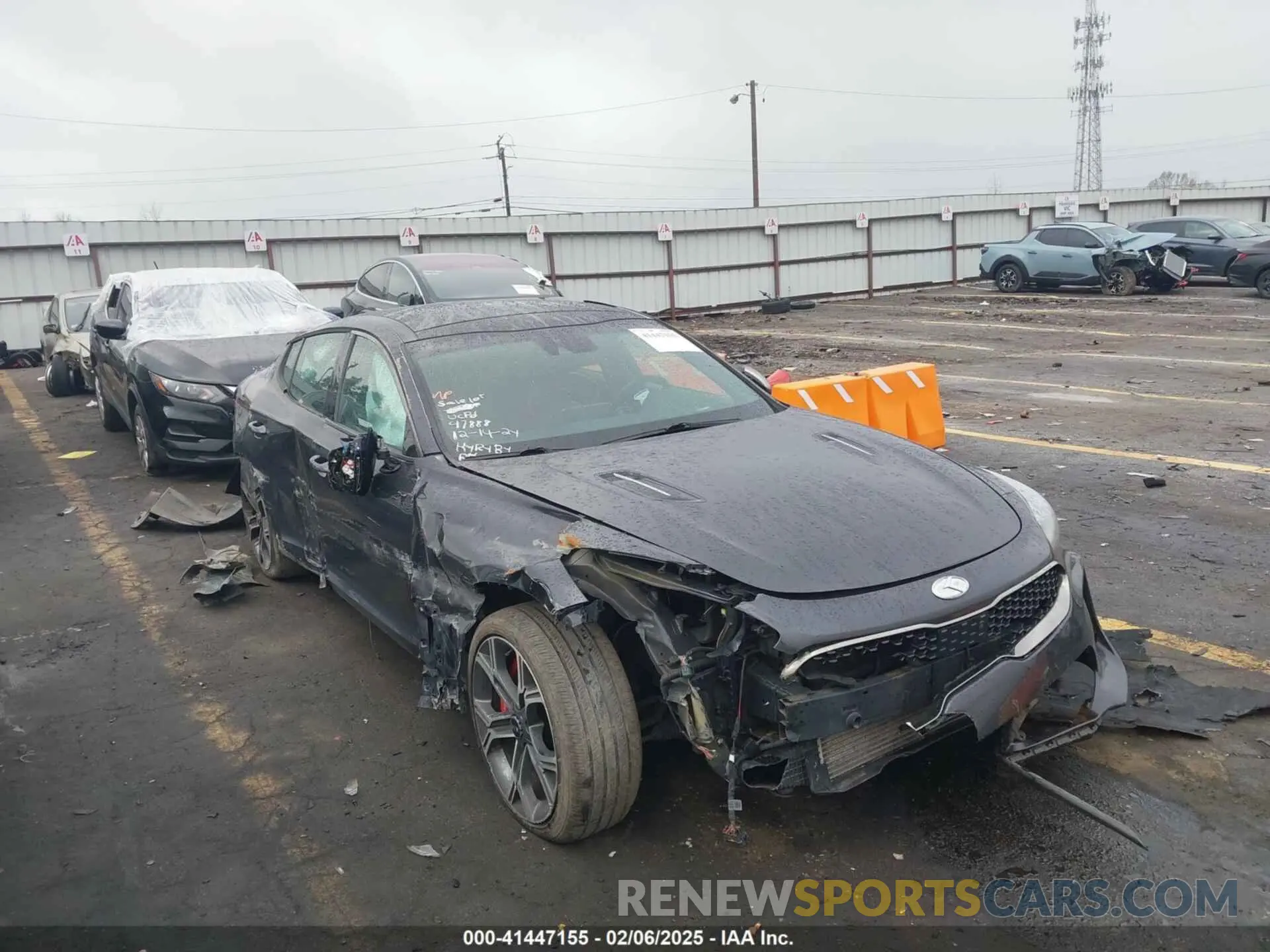 1 fotografías del automóvil dañado KNAE55LCXL6071473 KIA STINGER 2020