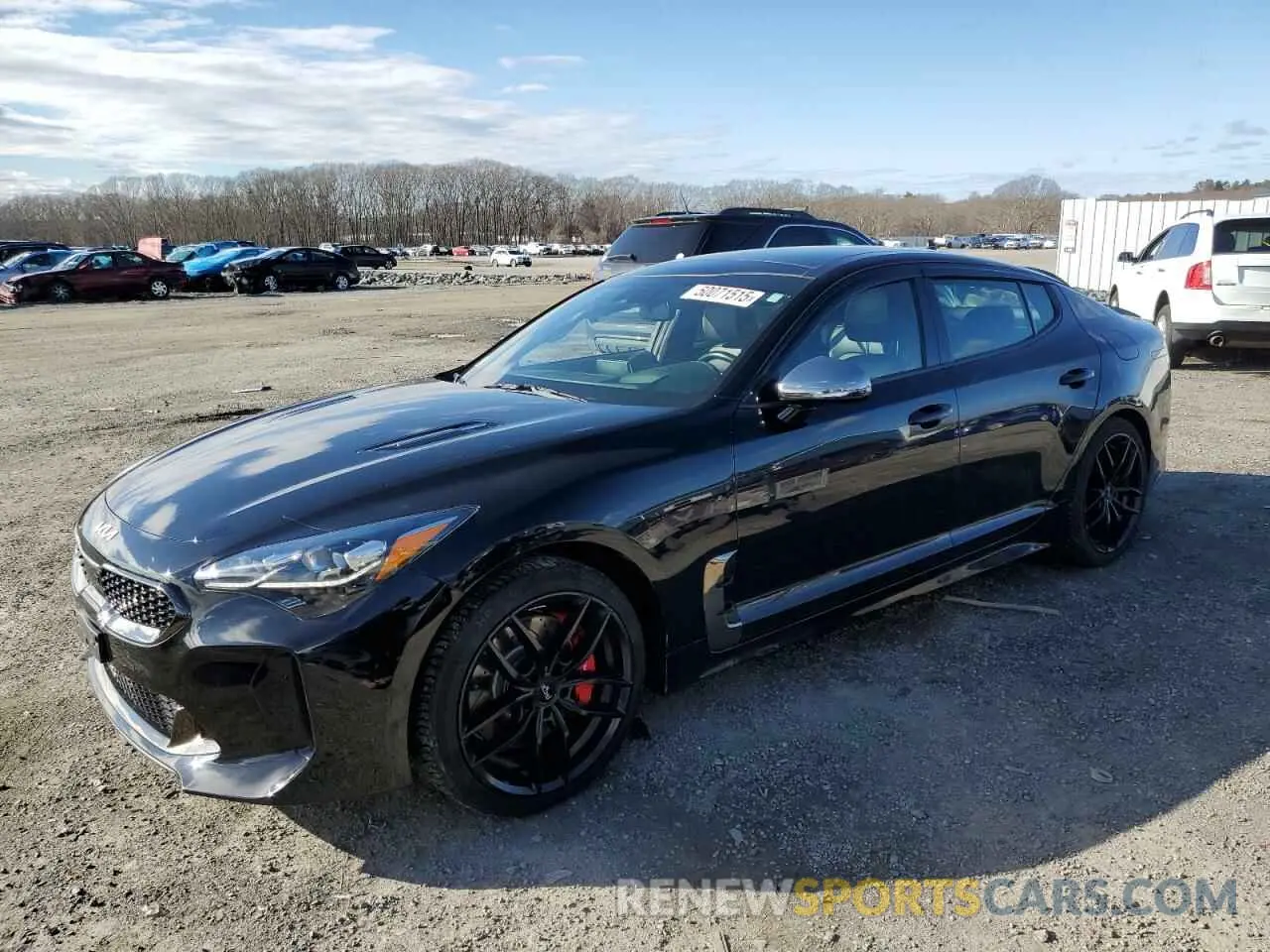 1 fotografías del automóvil dañado KNAE55LCXL6080593 KIA STINGER 2020