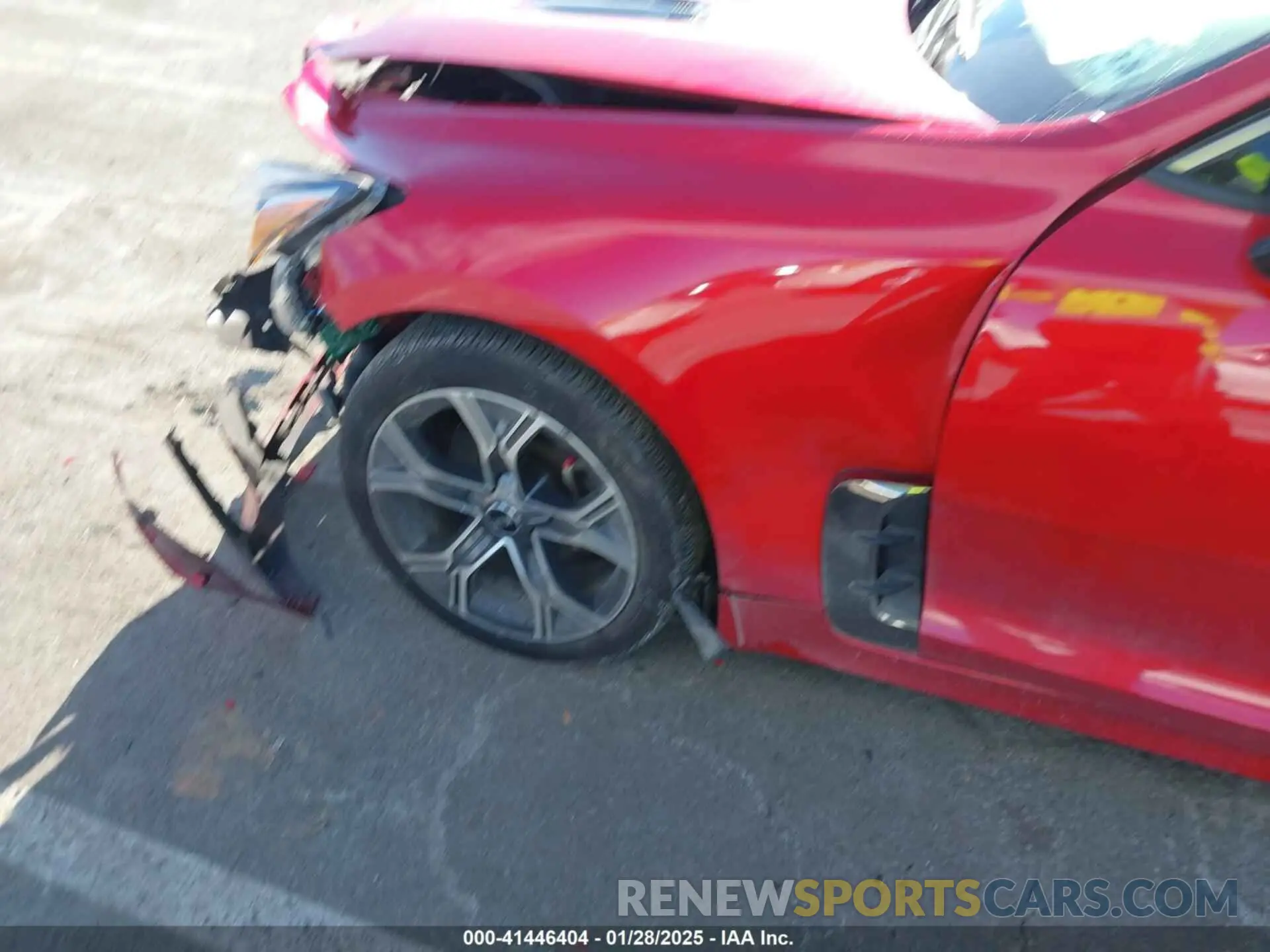 6 fotografías del automóvil dañado KNAE15LA0M6088116 KIA STINGER 2021