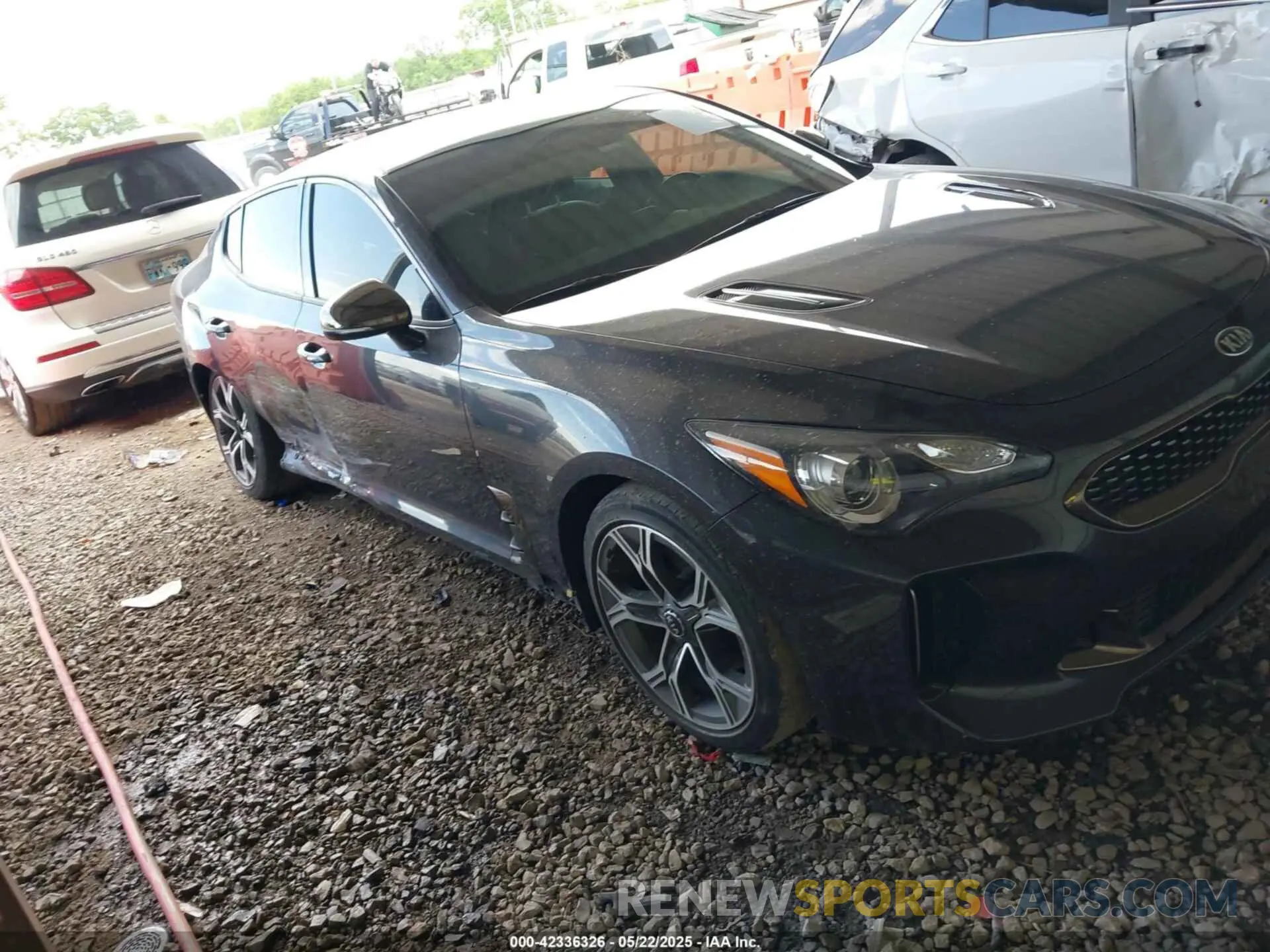 1 fotografías del automóvil dañado KNAE15LA9M6089328 KIA STINGER 2021