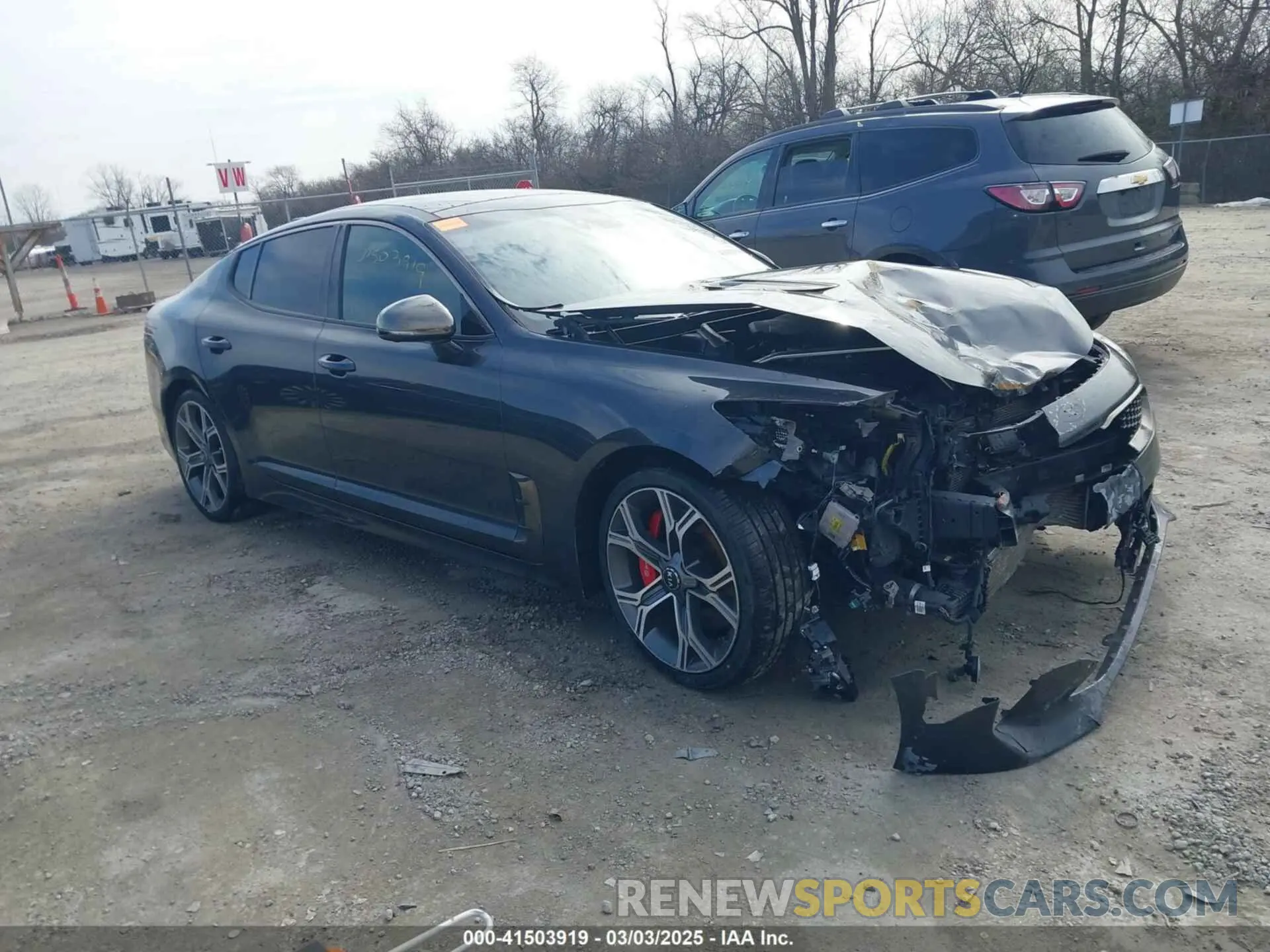 1 fotografías del automóvil dañado KNAE55LC0M6088347 KIA STINGER 2021