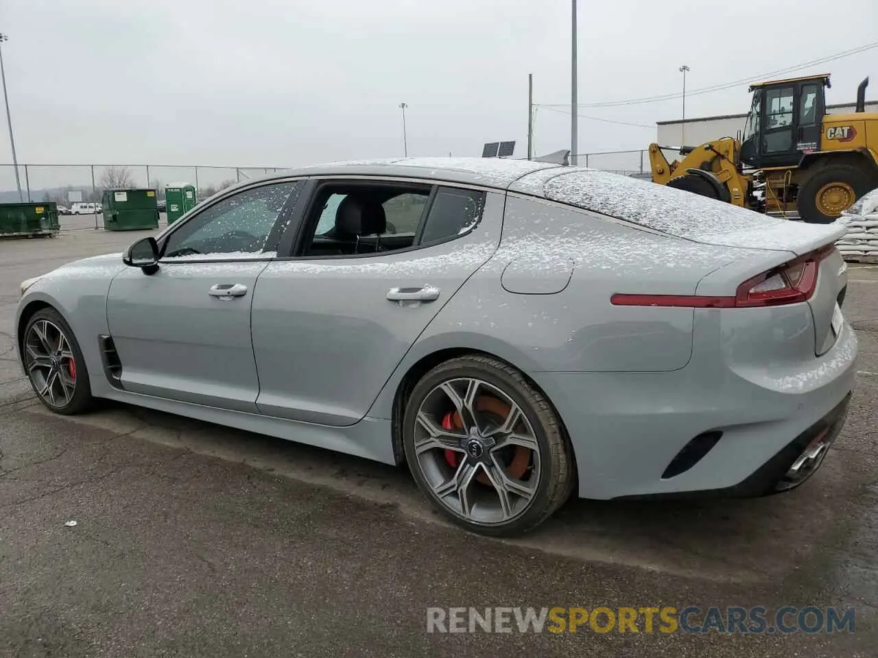 2 fotografías del automóvil dañado KNAE55LCXM6091420 KIA STINGER 2021