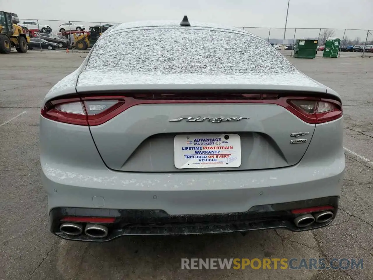 6 fotografías del automóvil dañado KNAE55LCXM6091420 KIA STINGER 2021