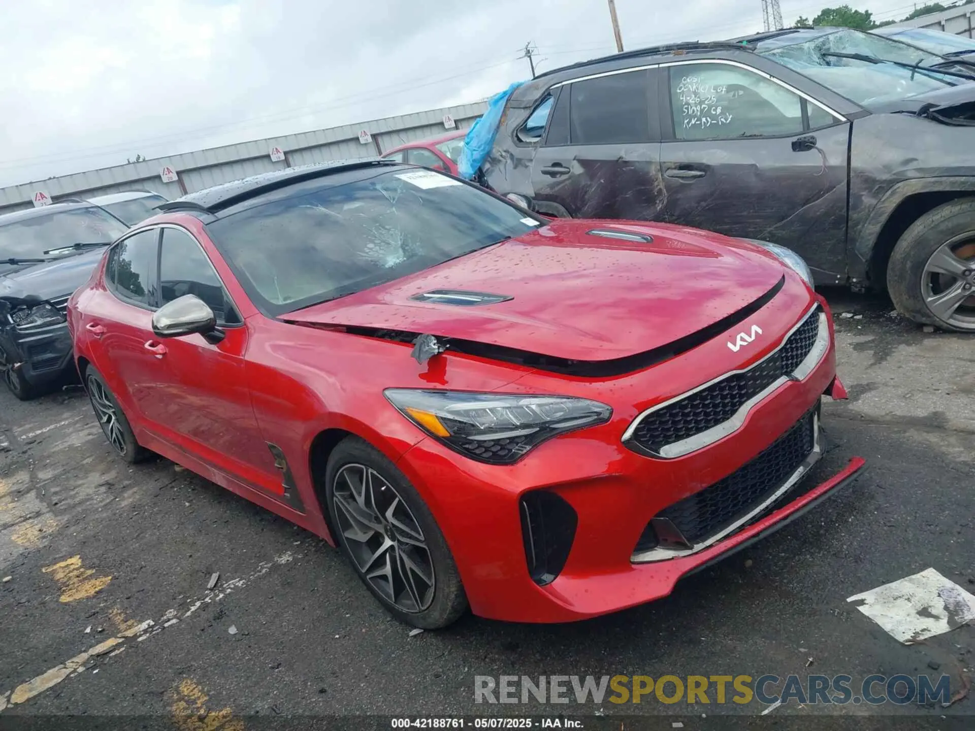 1 fotografías del automóvil dañado KNAE35LD3N6110664 KIA STINGER 2022
