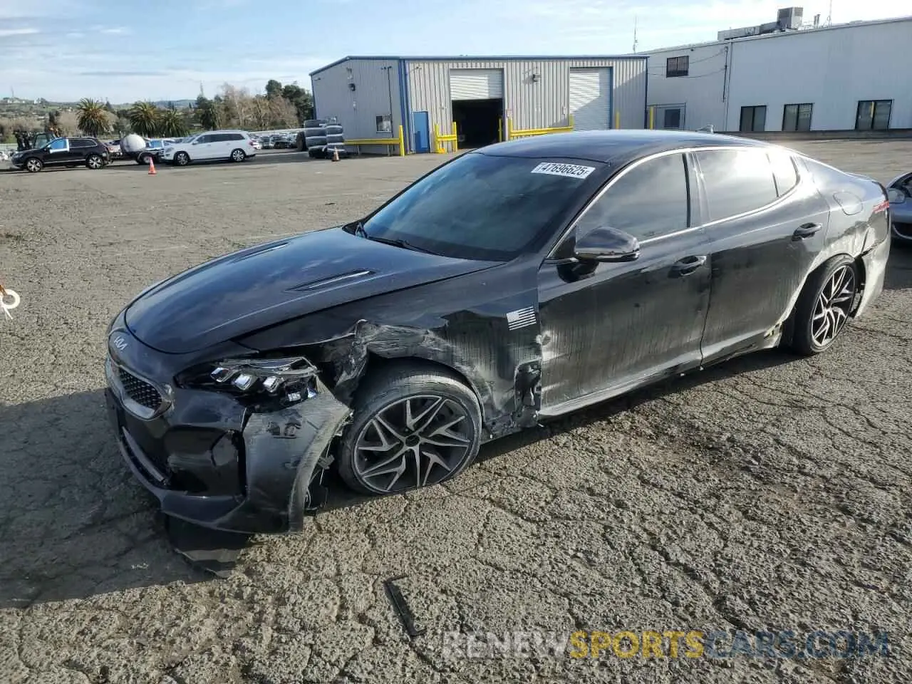 1 fotografías del automóvil dañado KNAE35LD4N6113511 KIA STINGER 2022