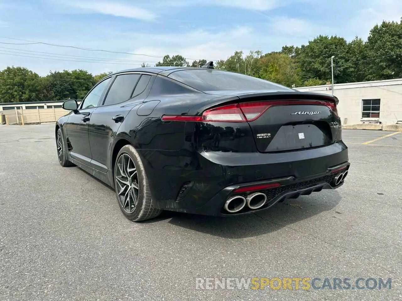 2 fotografías del automóvil dañado KNAE35LD7N6115527 KIA STINGER 2022