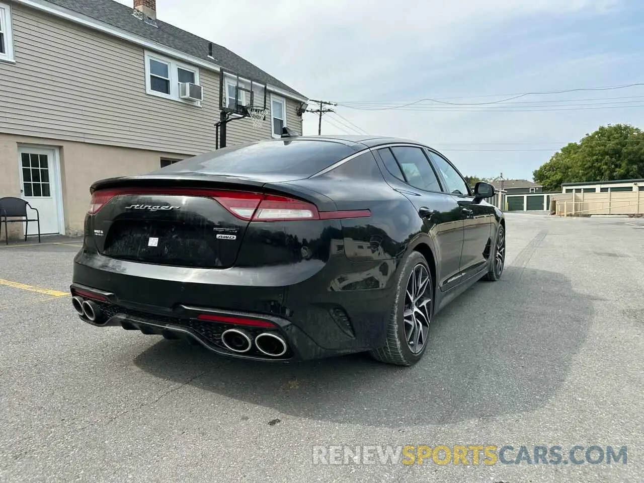 3 fotografías del automóvil dañado KNAE35LD7N6115527 KIA STINGER 2022