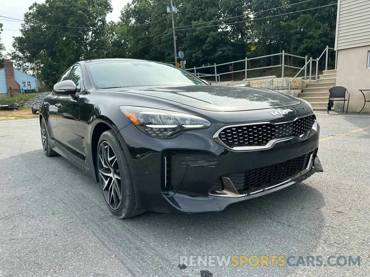 4 fotografías del automóvil dañado KNAE35LD7N6115527 KIA STINGER 2022