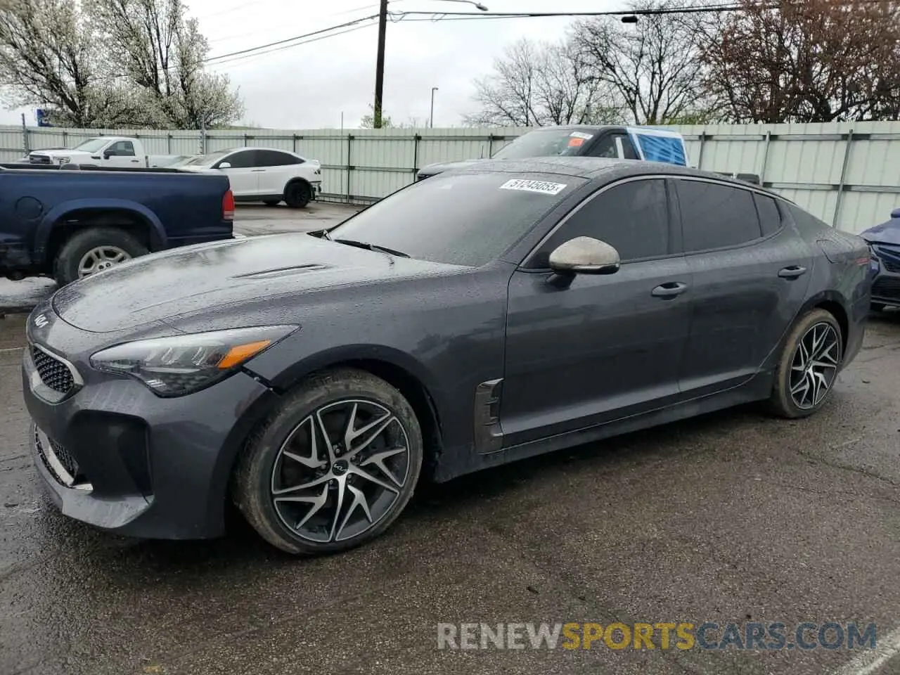 1 fotografías del automóvil dañado KNAE35LD7N6117648 KIA STINGER 2022