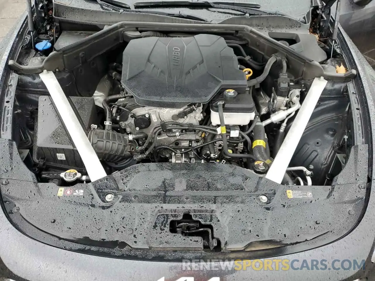 11 fotografías del automóvil dañado KNAE35LD7N6117648 KIA STINGER 2022