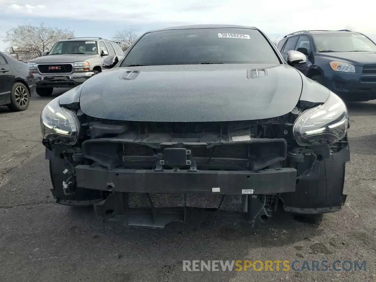 5 fotografías del automóvil dañado KNAE35LD8N6113477 KIA STINGER 2022