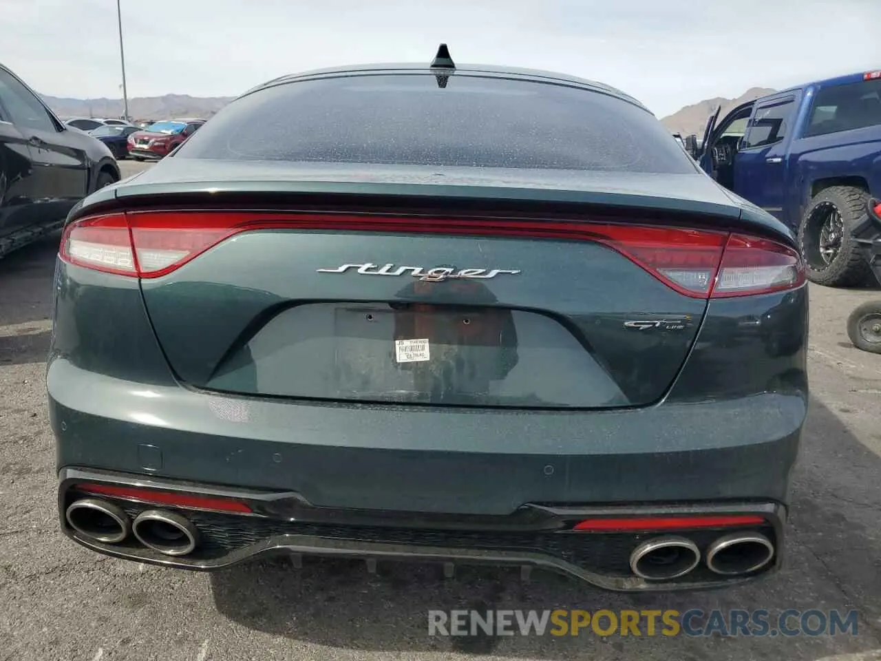 6 fotografías del automóvil dañado KNAE35LD8N6113477 KIA STINGER 2022