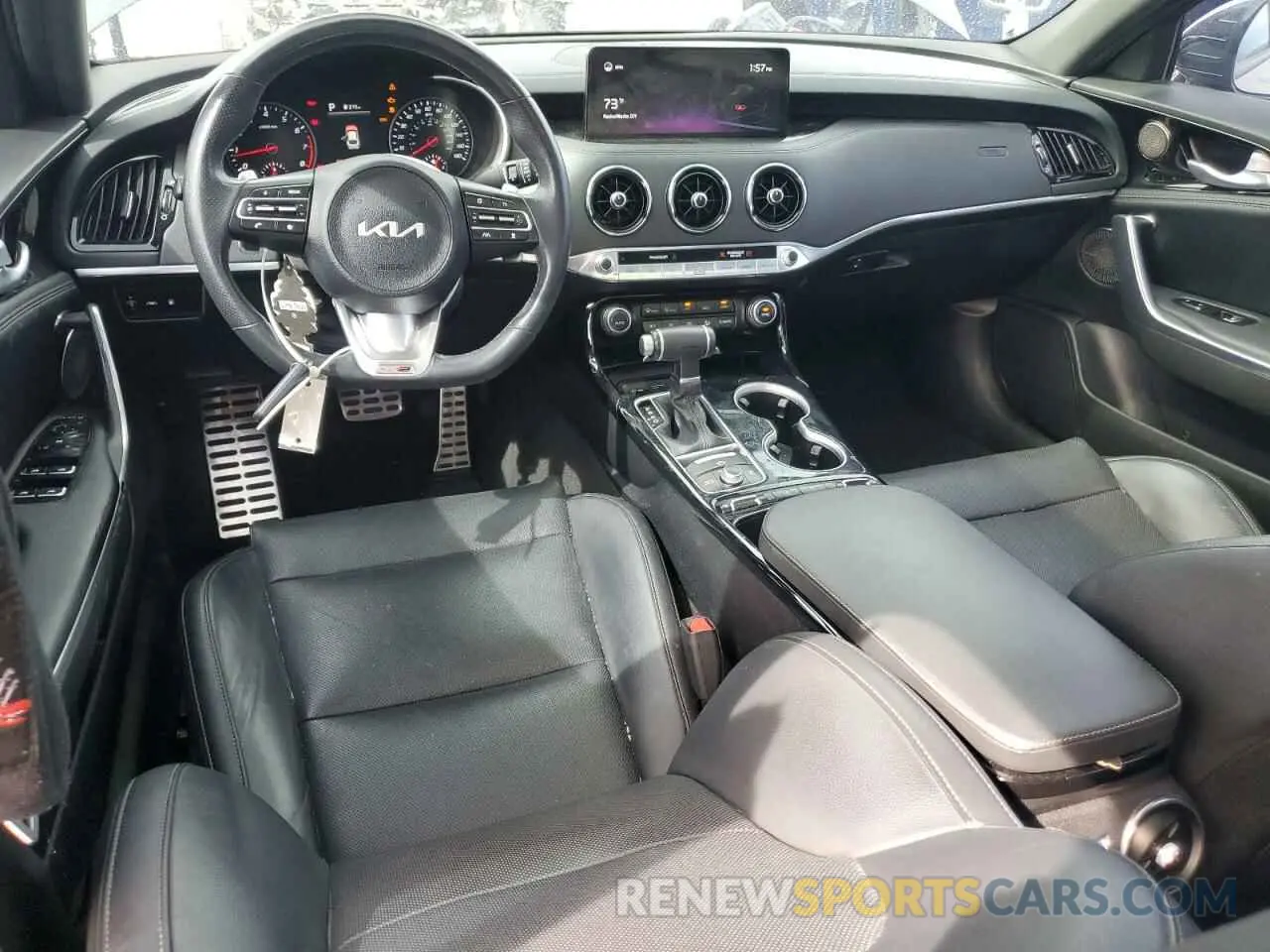 8 fotografías del automóvil dañado KNAE35LD8N6113477 KIA STINGER 2022
