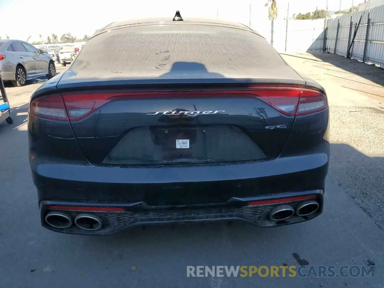 6 fotografías del automóvil dañado KNAE35LD9N6117117 KIA STINGER 2022