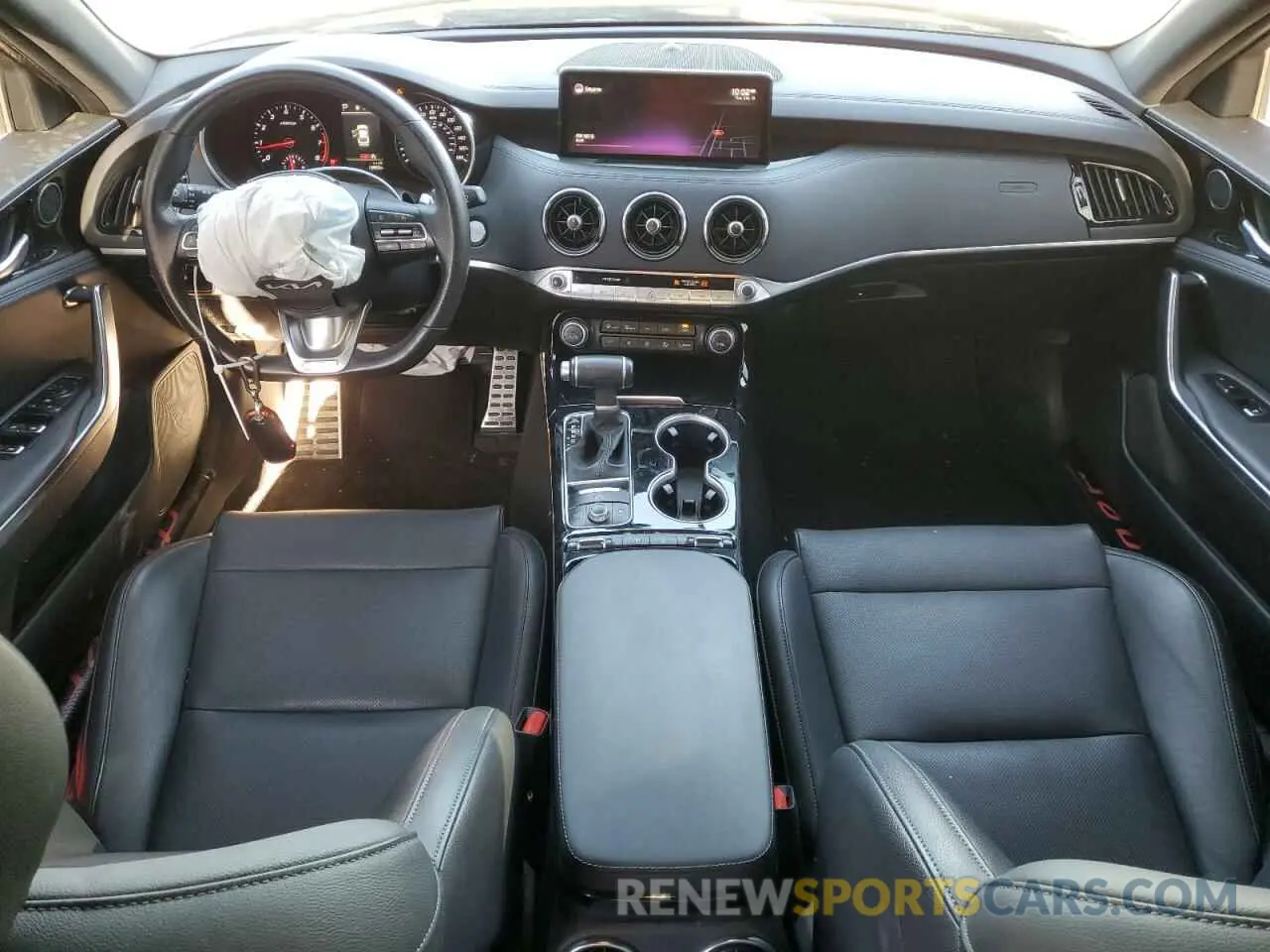 8 fotografías del automóvil dañado KNAE35LD9N6117117 KIA STINGER 2022