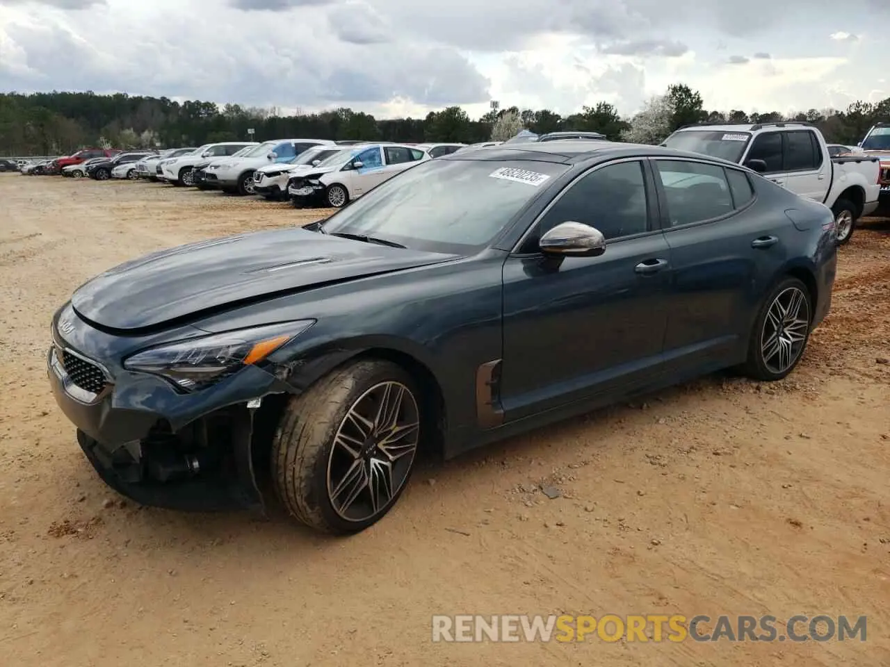 1 fotografías del automóvil dañado KNAE45LC1N6109985 KIA STINGER 2022
