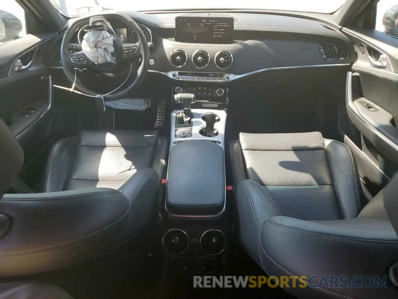 8 fotografías del automóvil dañado KNAE45LC1N6109985 KIA STINGER 2022