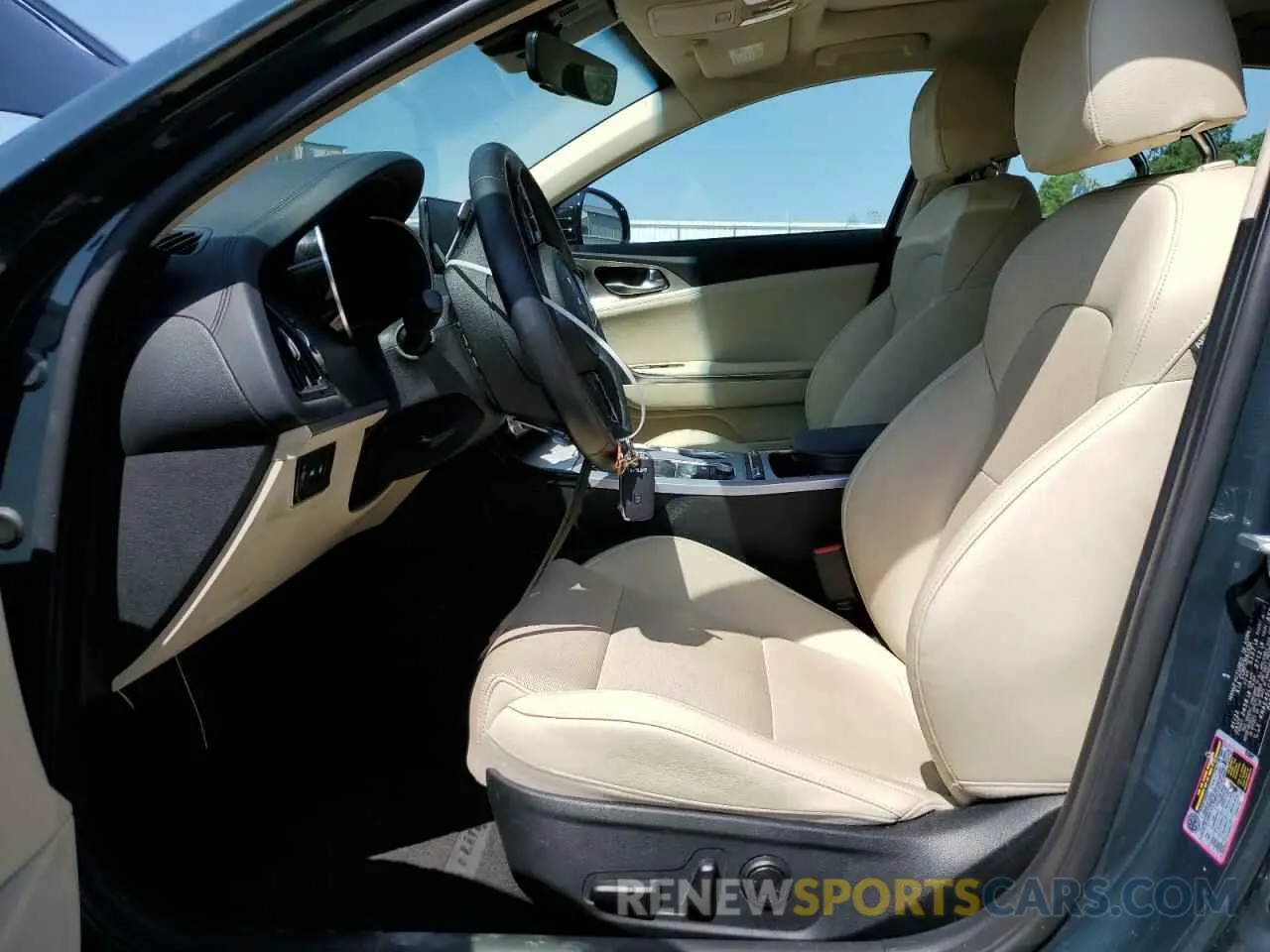 7 fotografías del automóvil dañado KNAE45LC3N6119837 KIA STINGER 2022