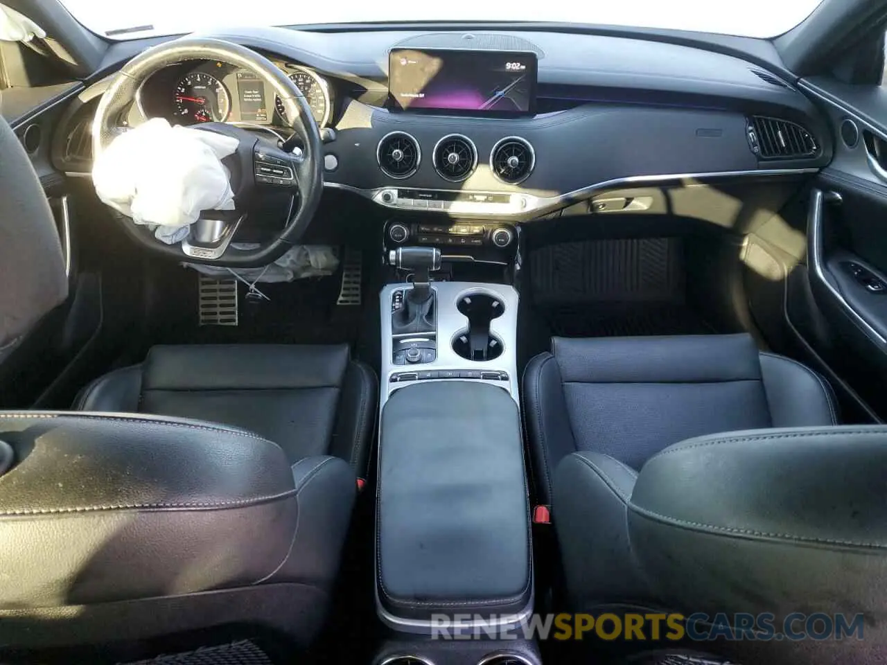 8 fotografías del automóvil dañado KNAE45LC5N6111691 KIA STINGER 2022
