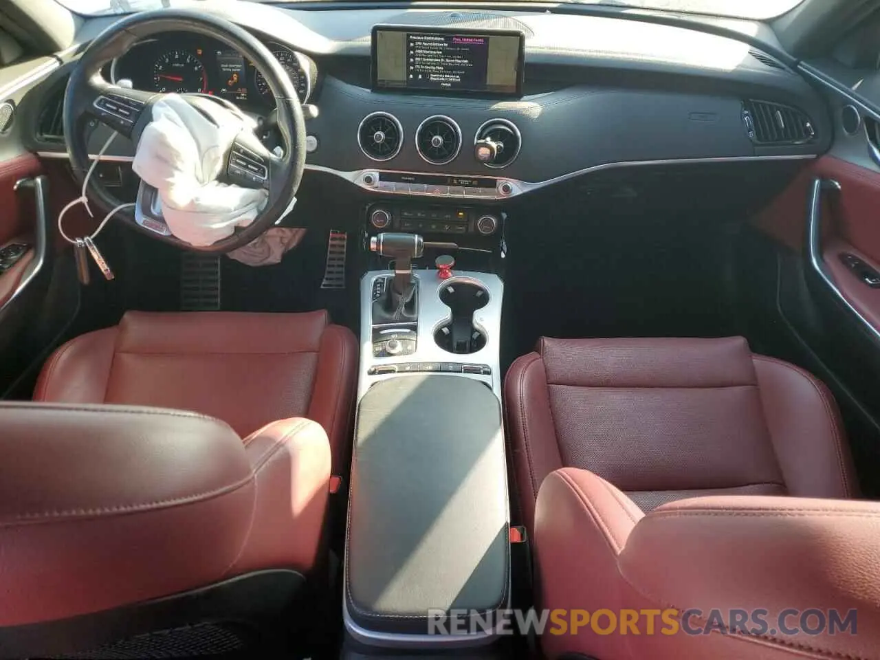 8 fotografías del automóvil dañado KNAE45LC7N6119730 KIA STINGER 2022