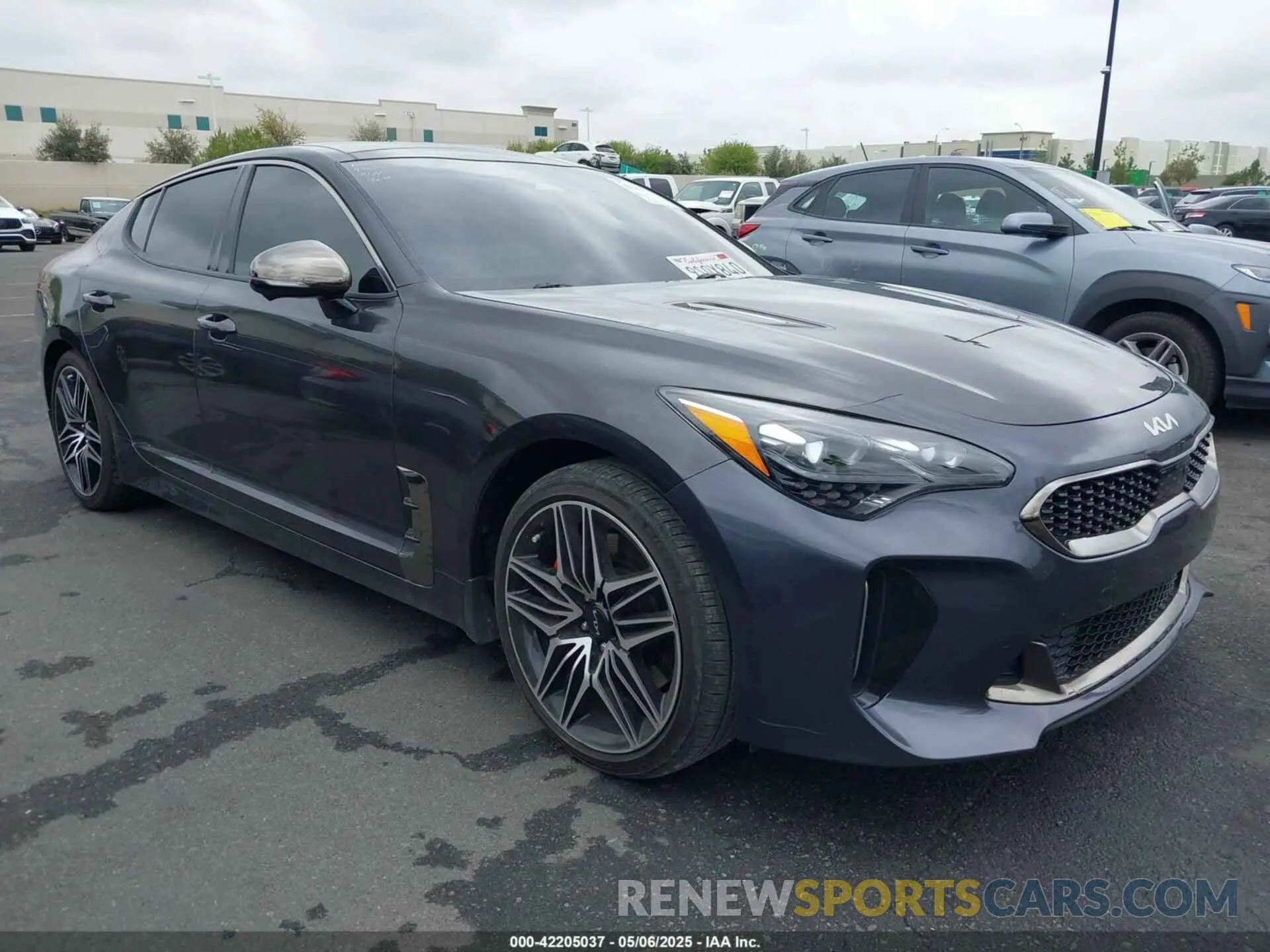1 fotografías del automóvil dañado KNAE55LC2N6100662 KIA STINGER 2022